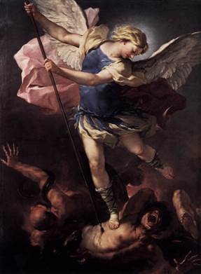 Luca Giordano, St. Michael, 1663